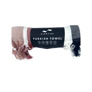 NEW Slowtide Turkish Beach Towel (38" x 73") $50 Retail